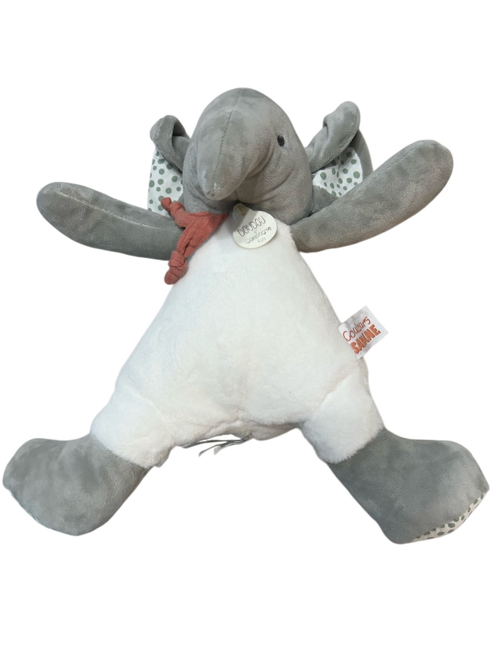 Doudou et Compagnie Couleurs
Savane Plush Elephant Kids New without box